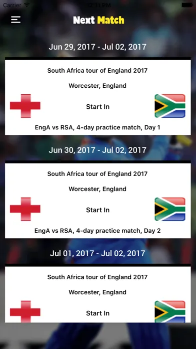 Live score for Cricket Screenshots