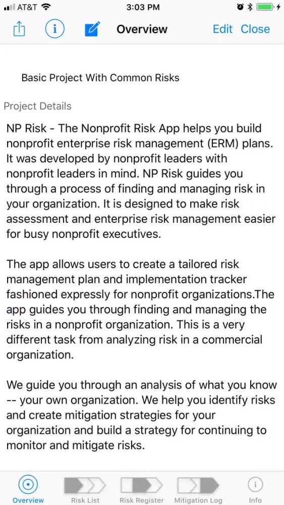 NP Risk应用截图