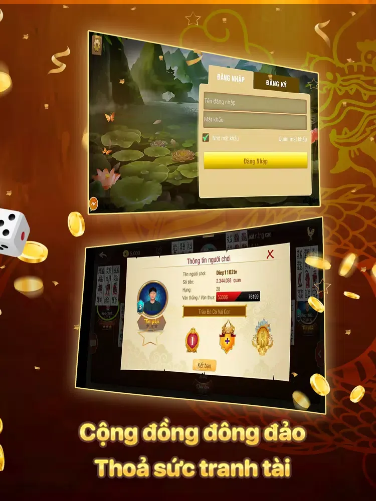 Chắn AnNam - Chơi Đánh Chắn iPad  스크린샷