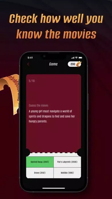 Ảnh chụp màn hình của For only movie fans app