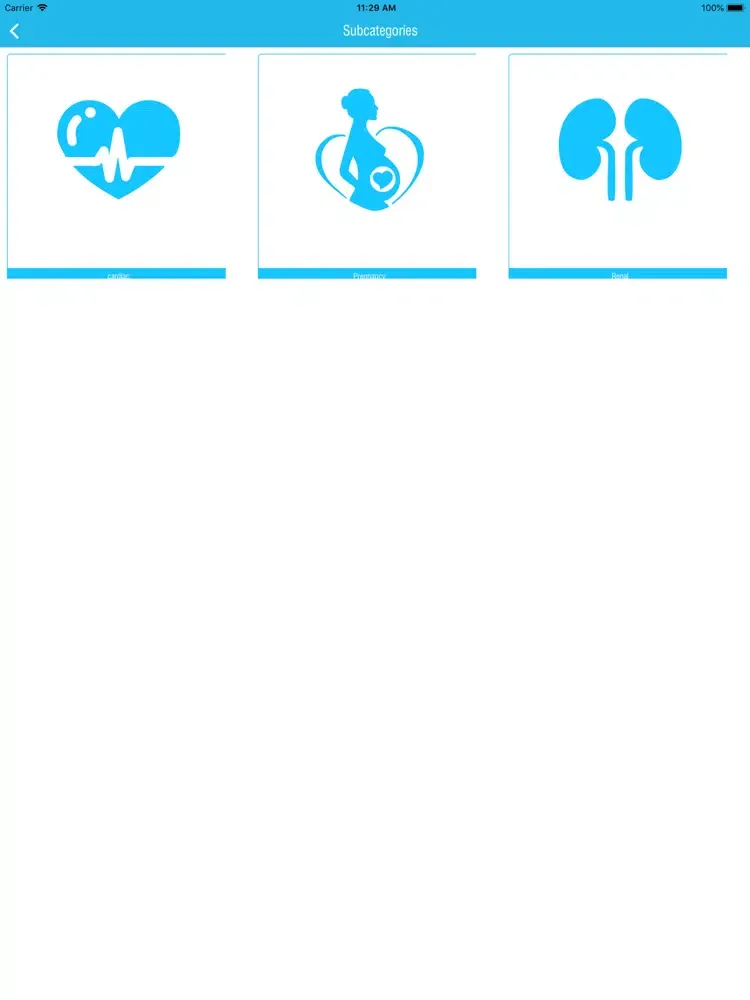 Nourishwel iPad 應用截圖