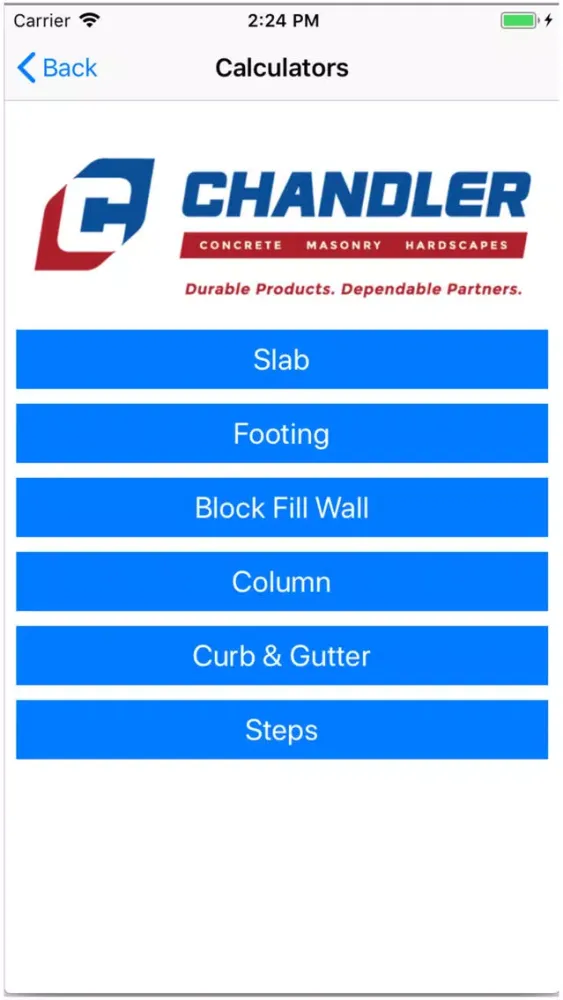 Chandler Concrete Ekran Görüntüleri