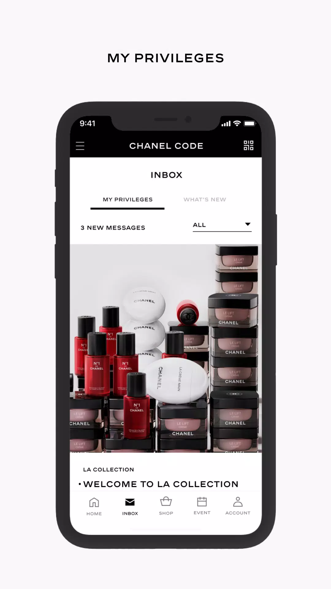 CHANEL CODE​ Screenshots