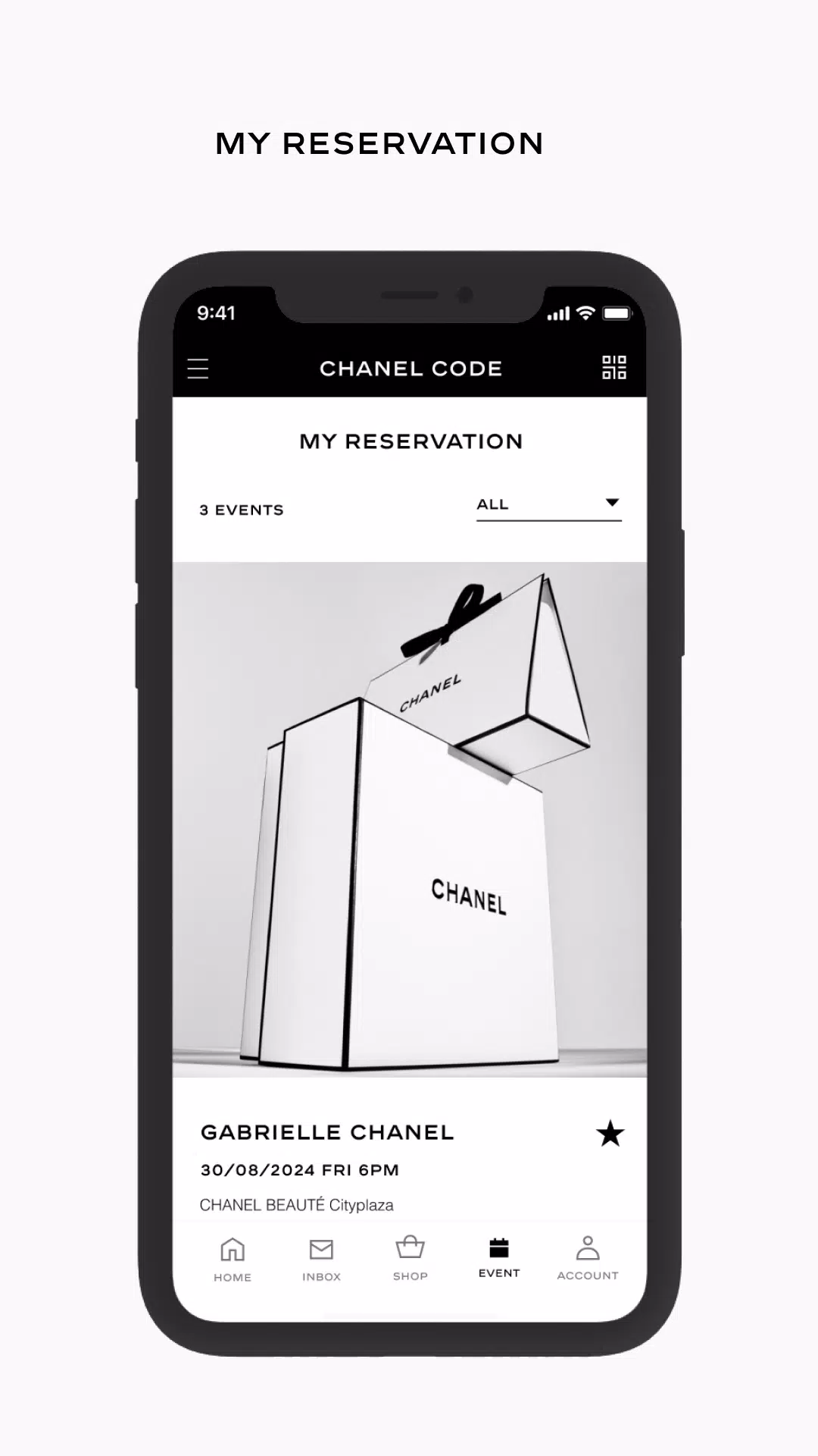 CHANEL CODE​ Screenshots