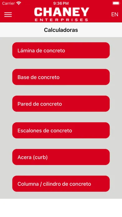 Concrete and Agg Calculator 스크린샷