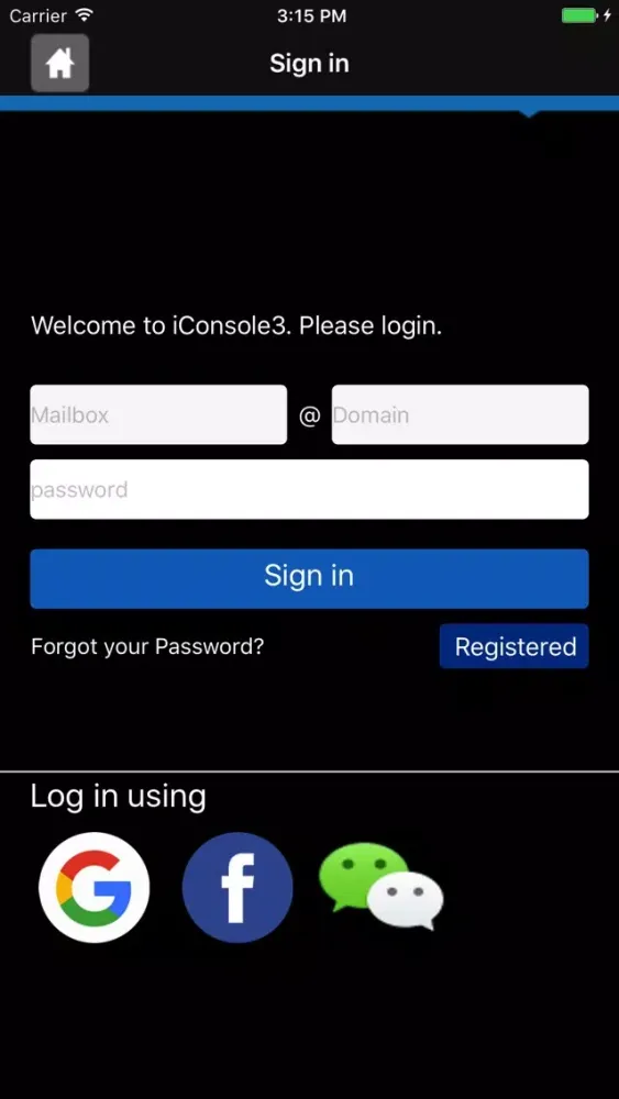 ภาพหน้าจอของ iConsole3