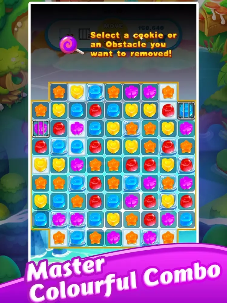 ภาพหน้าจอของ Combo Cookie Puzzle iPad 