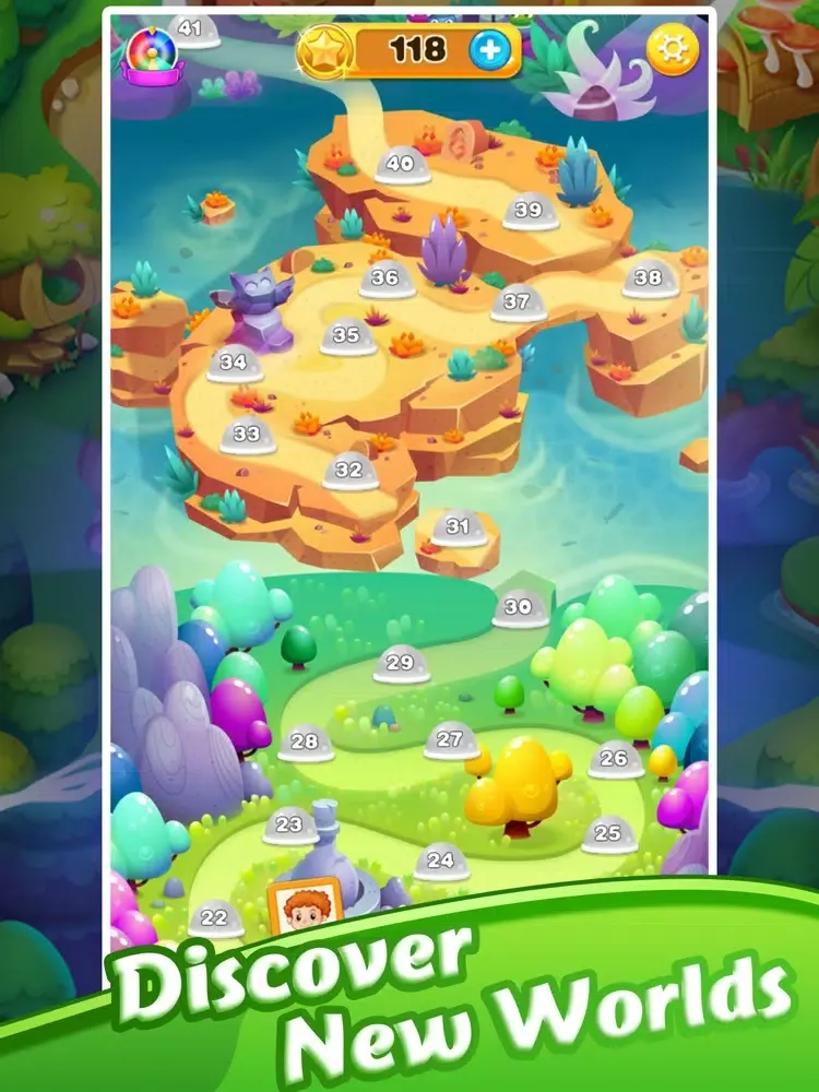ภาพหน้าจอของ Combo Cookie Puzzle iPad 