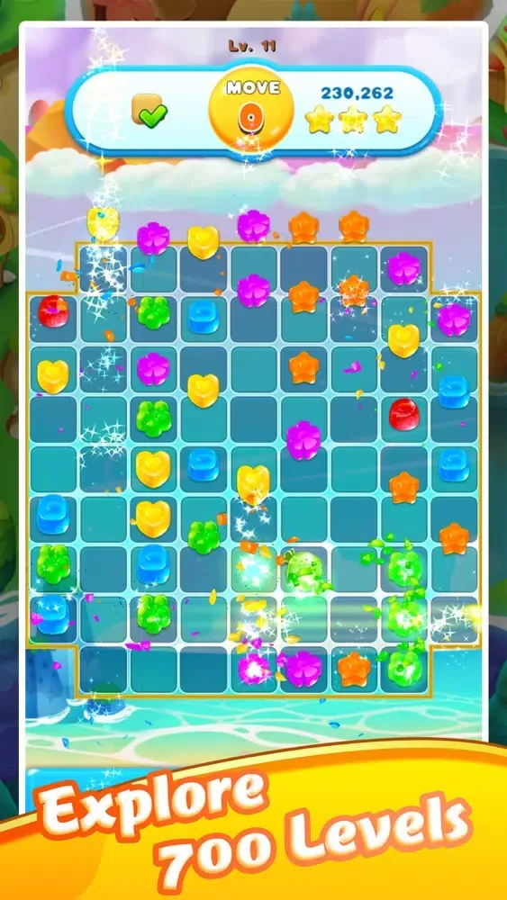 ภาพหน้าจอของ Combo Cookie Puzzle