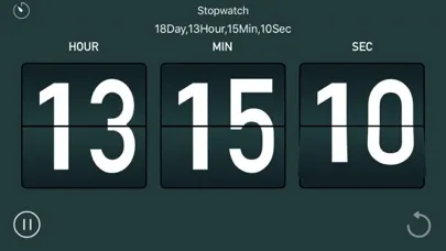 Ảnh chụp màn hình của Flip Timer & stopwatch