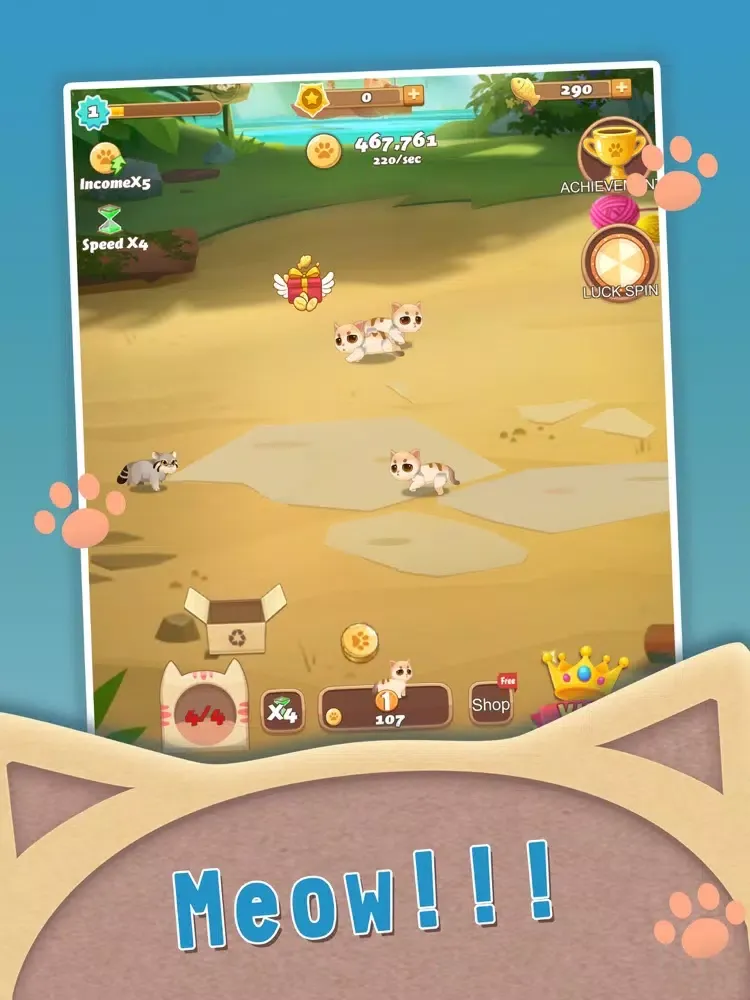 Capturas de pantalla de Buster Cat iPad 