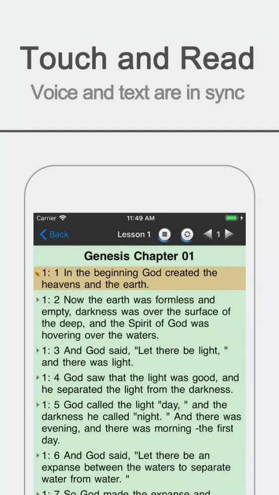 ภาพหน้าจอของ NIV Holy Bible - study hub app