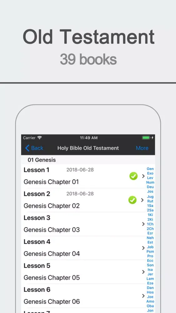 ภาพหน้าจอของ NIV Holy Bible - study hub app