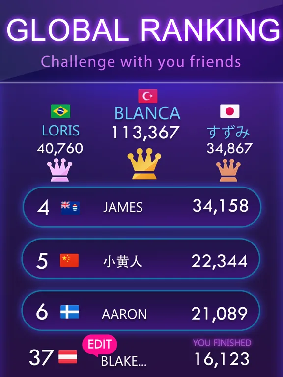 Block Puzzle -Glow Puzzle Game iPad Screenshots