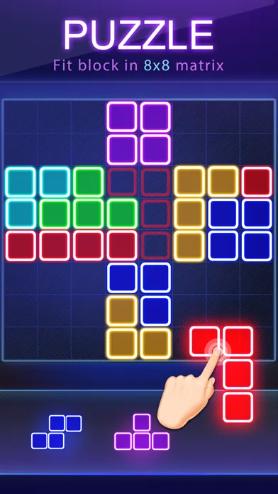 Block Puzzle -Glow Puzzle Game Screenshots