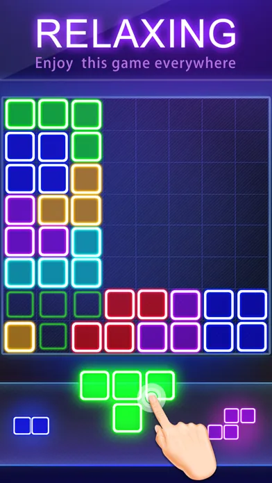 Block Puzzle -Glow Puzzle Game Screenshots