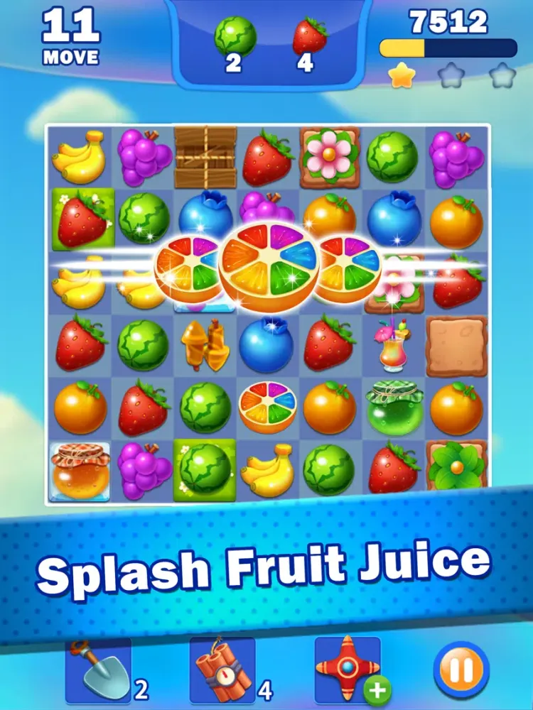 Скриншоты Juice Fruity Splash iPad 