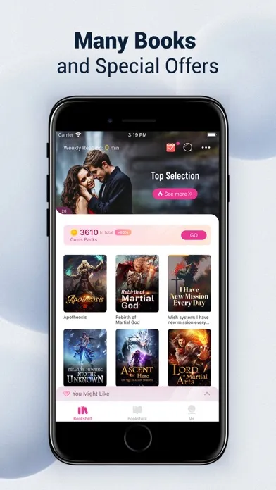 WeRead: Fiction & Chat Stories Screenshots
