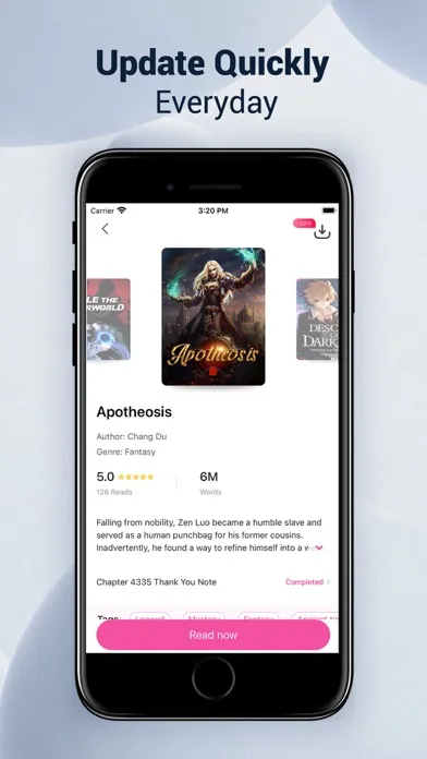 WeRead: Fiction & Chat Stories Screenshots