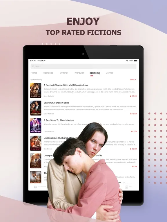 Screenshot di ReadNow: Romance Books Library iPad 