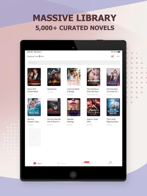 Screenshot di ReadNow: Romance Books Library iPad 