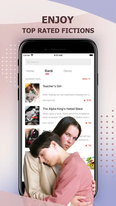 Screenshot di ReadNow: Romance Books Library