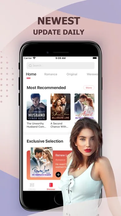 Screenshot di ReadNow: Romance Books Library