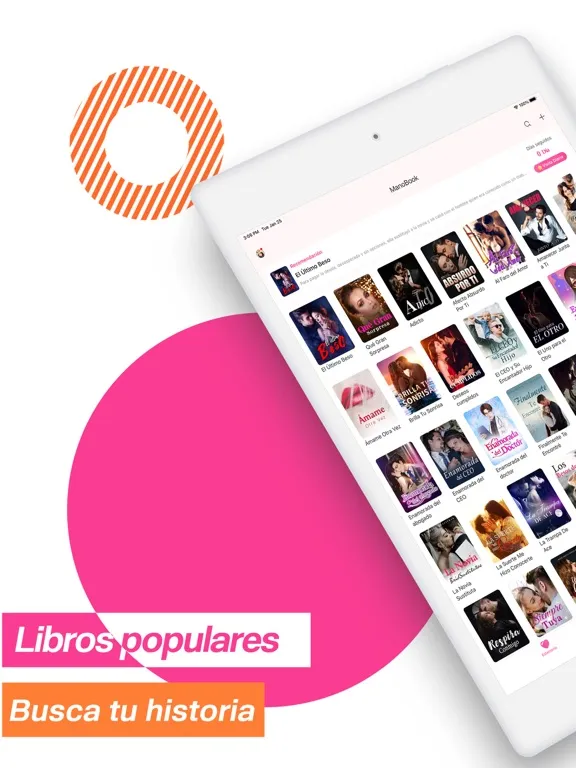Screenshot di Manobook: My Good Story Reader iPad 