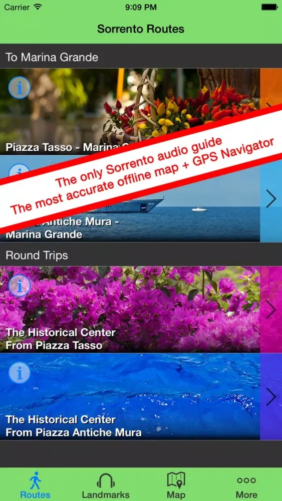Sorrento Audio Guide Lite應用截圖