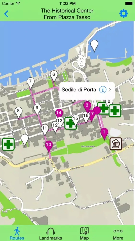 Sorrento Audio Guide Lite應用截圖