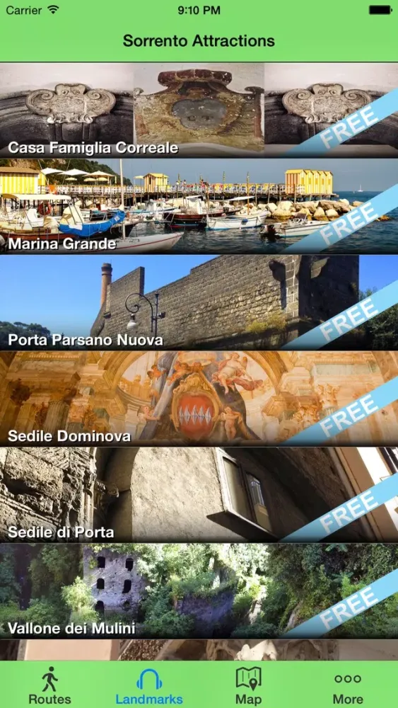 Sorrento Audio Guide Lite應用截圖