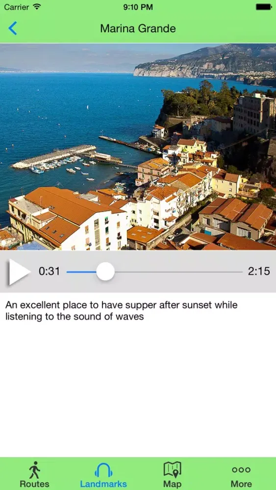 Sorrento Audio Guide Lite應用截圖