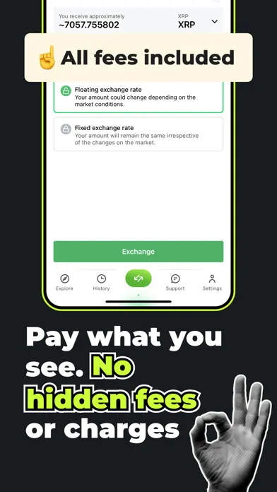 Changelly Exchange・Buy Crypto سکرین شاٹس