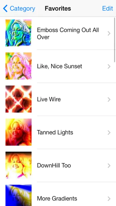 Capturas de pantalla de 1001  Photo Effects
