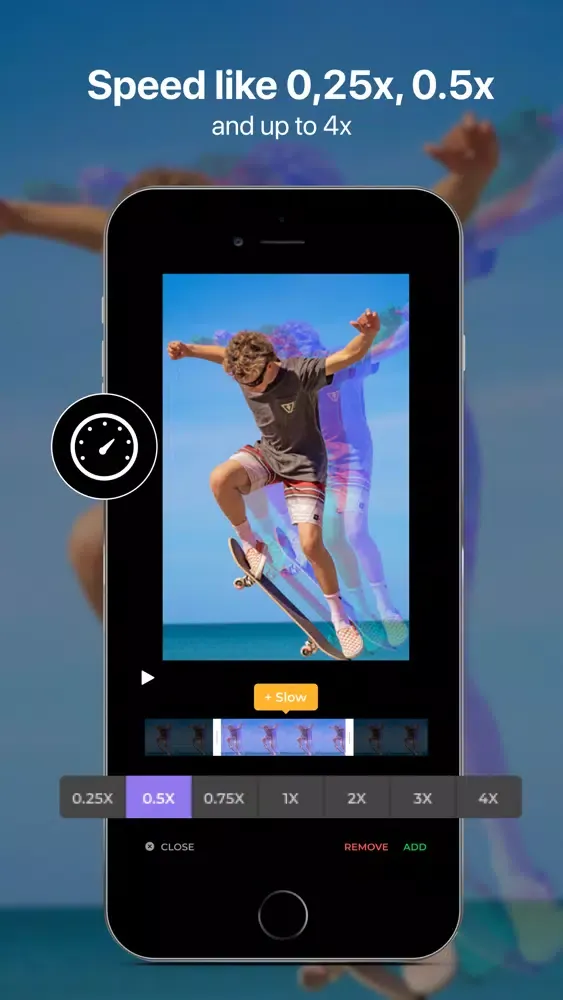 Change speed - Slow mo video Screenshots