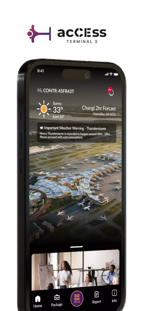 Ảnh chụp màn hình của acCEss Changi East