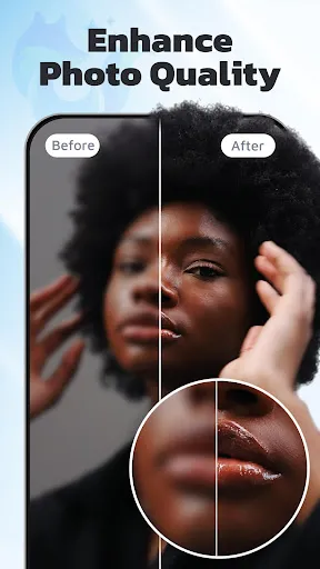 Capturas de pantalla de AI Photo Enhancer - EnhanceFox