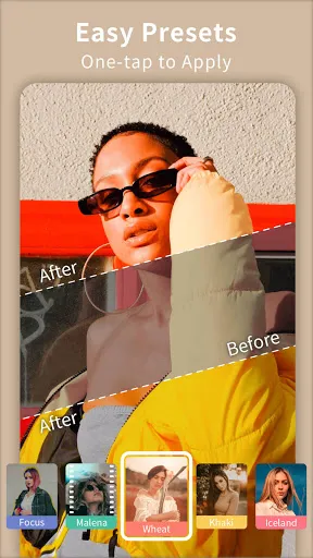 Screenshot di Efiko: Aesthetic Filters & Eff