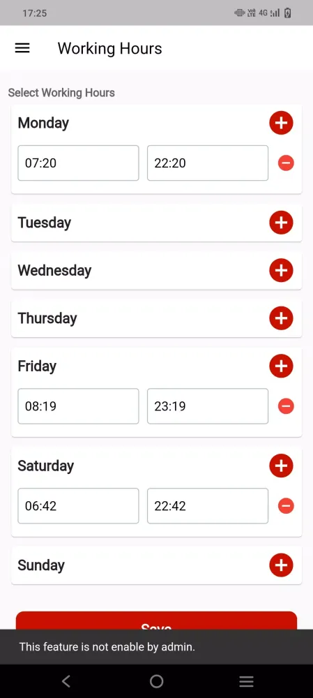 CHANGY Restaurants Screenshots