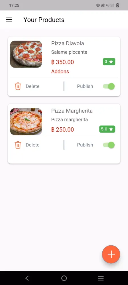 CHANGY Restaurants Screenshots
