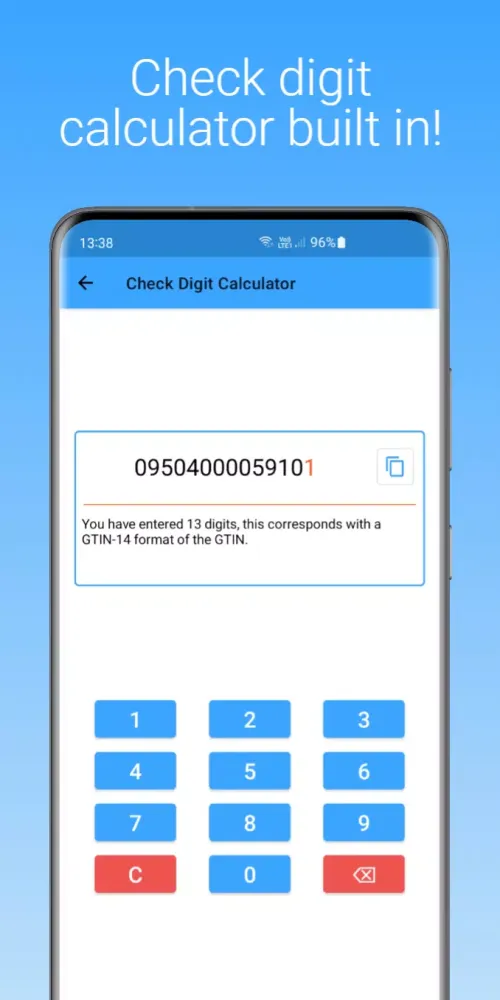 Capturas de pantalla de GS1 Barcode Scanner