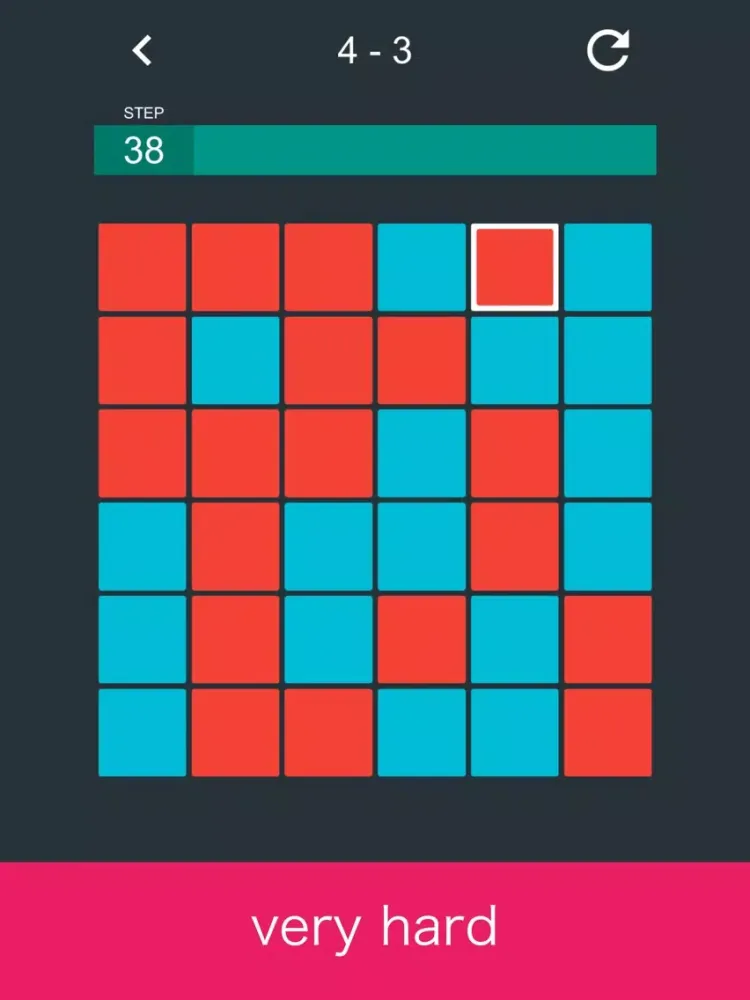 All Blue - Make all tiles blue! iPad  স্ক্রিনশট