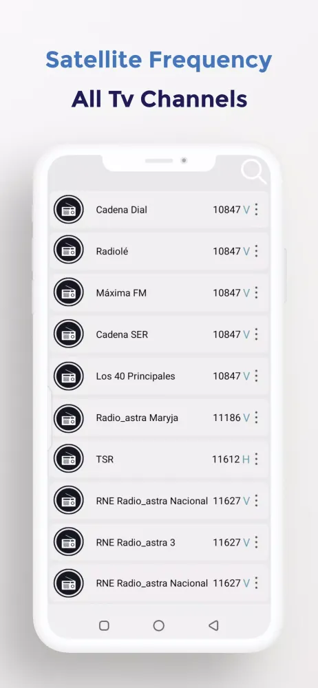 صور All Satellite Frequency Finder