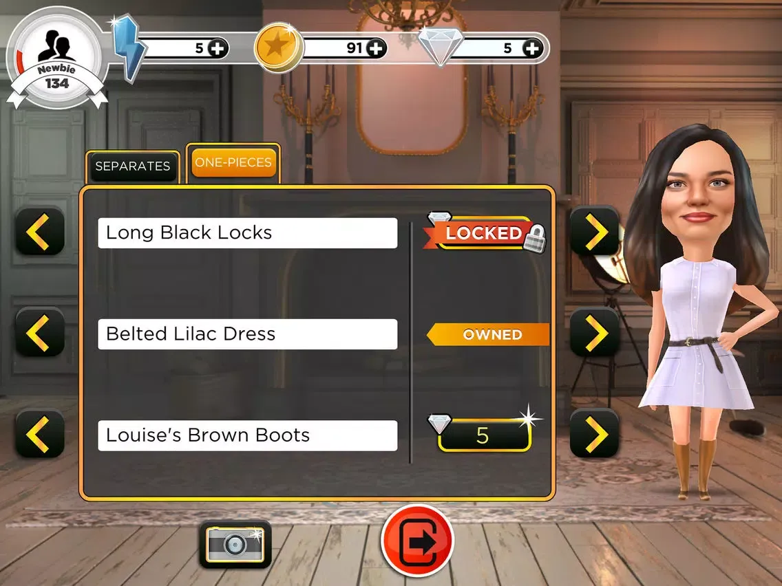 Tangkapan skrin Made in Chelsea: Unlocked iPad 