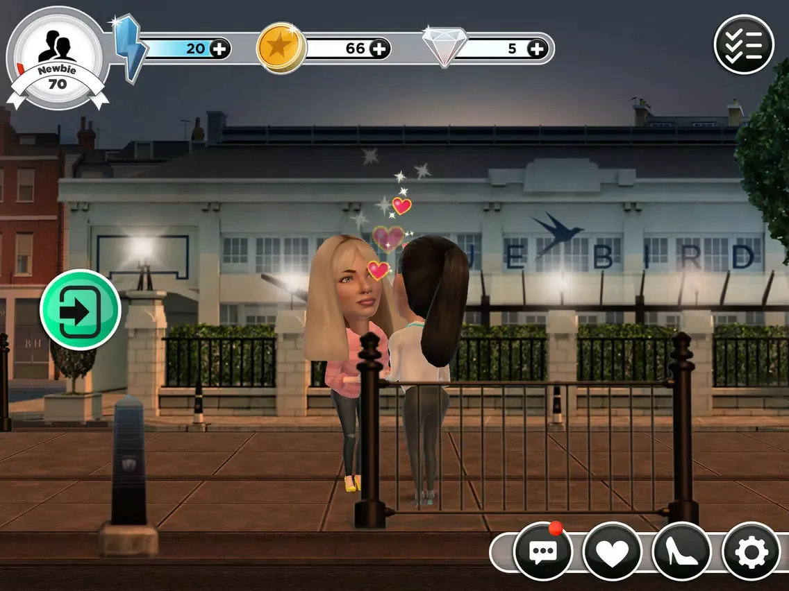 Tangkapan skrin Made in Chelsea: Unlocked iPad 