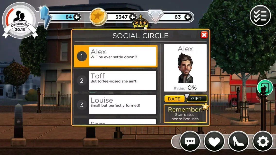 Tangkapan skrin Made in Chelsea: Unlocked