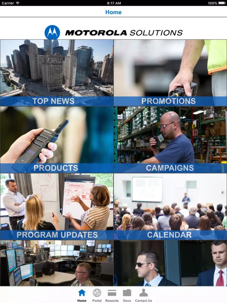 Motorola Solutions Partner App iPad  স্ক্রিনশট