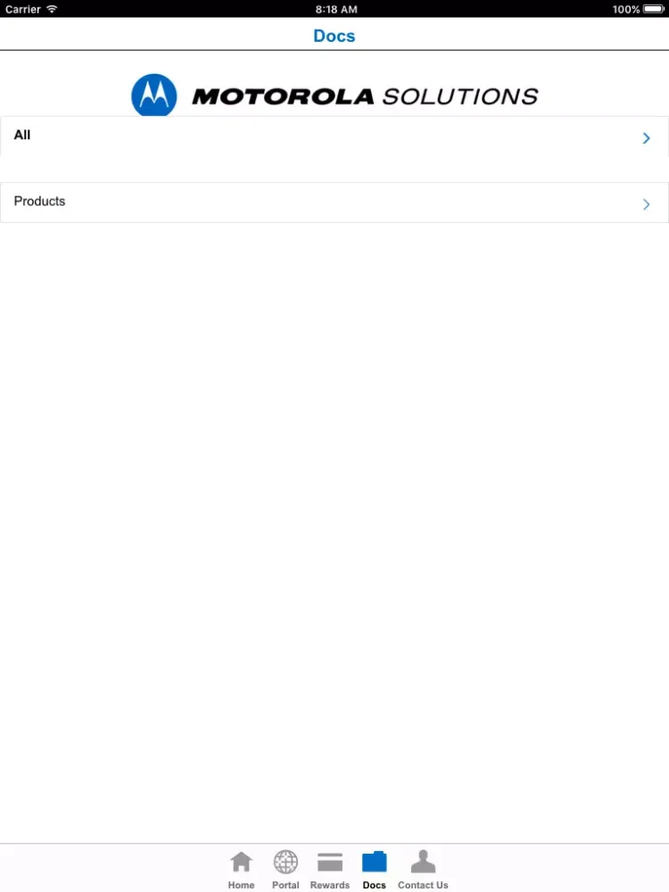 Motorola Solutions Partner App iPad  স্ক্রিনশট