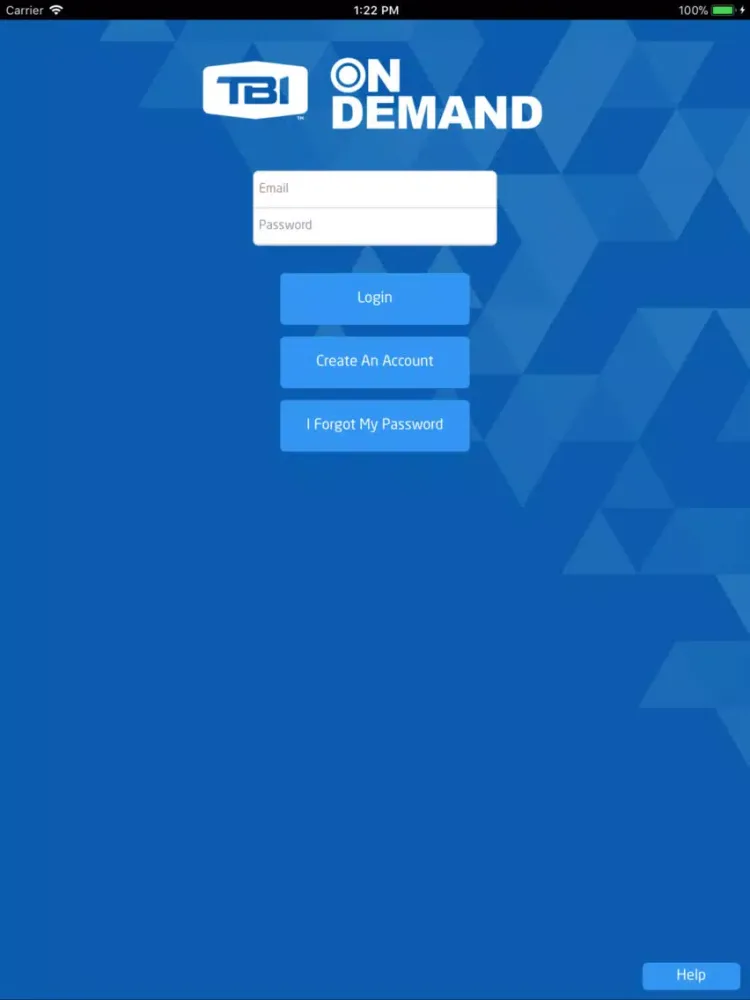 TBI On Demand iPad 应用截图