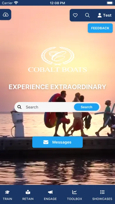 Tangkapan layar Cobalt Boats University